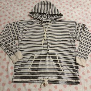 J crew striped sweatshirt size small